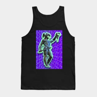 Vaporwave Perseus and Medusa Tank Top